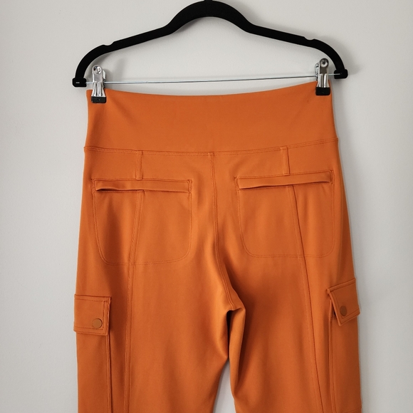 Athleta Delancey Straight Cargo Pant Foliage Orange Size Medium - Picture 7 of 13